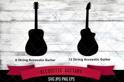 Accoustic Guitar SVG, Musical Instrument SVG SVG Loveleen Kaur 