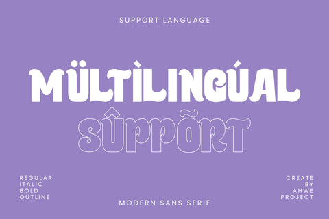 Acerone - Sans Serif Display Font ahweproject 