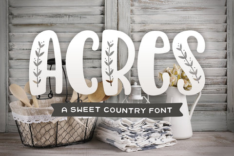 Acres Font Font Denise Chandler 