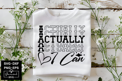 Actually, I Can Svg Cut Files Creative Art SVG CraftlabSvg55 