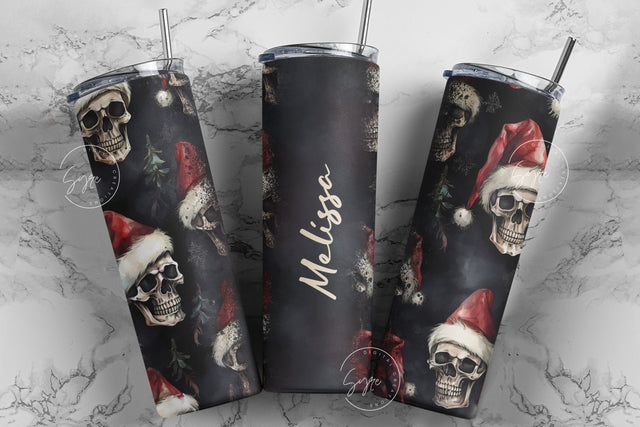 Add Your Name Christmas Tumbler Wrap, Christmas Blank Name, Gift for Christmas Holiday, Skinny Tumbler Sublimation wrap 20 oz PNG, Digital Sublimation Syre Digital Creations 