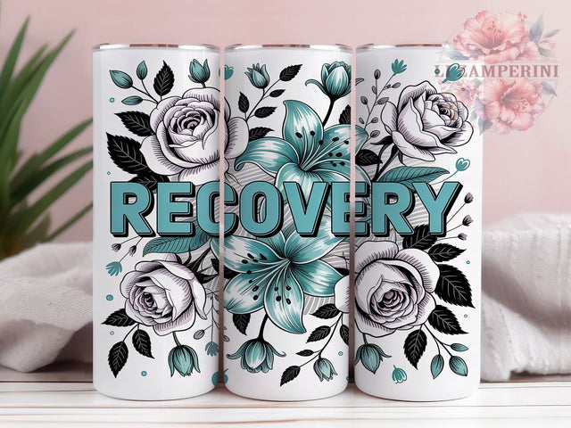 Addiction Recovery Sobriety Journey Tumbler, Sobriety Sublimation Wrap, Recovery Journey Drinkware, Addiction Awareness Cup Wrap, Sober Living Tumbler Design, AA Meeting Gift Wrap Sublimation Li Zamperini 
