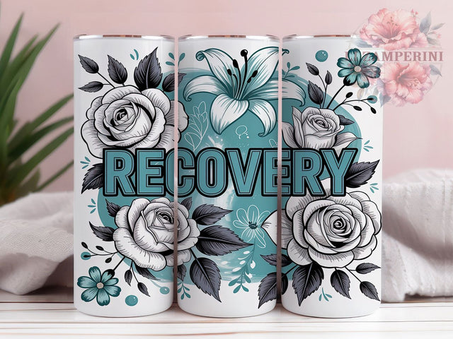 Addiction Recovery Sobriety Journey Tumbler, Sobriety Sublimation Wrap, Recovery Journey Drinkware, Addiction Awareness Cup Wrap, Sober Living Tumbler Design, AA Meeting Gift Wrap Sublimation Li Zamperini 