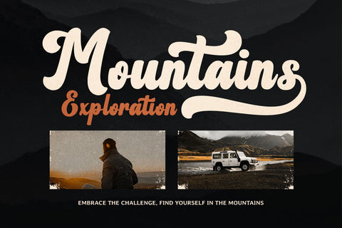 Adelaide - Vintage Font Font Mozarella 