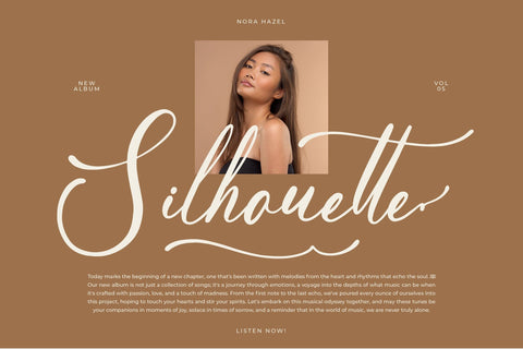 Adelifany Belindara - Modern Beauty Script Font Letterena Studios 