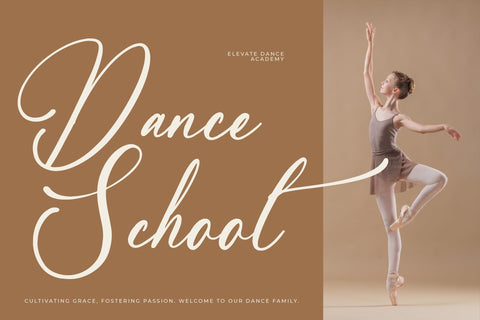 Adelifany Belindara - Modern Beauty Script Font Letterena Studios 