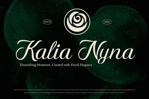 Adhun Mage - Script Font Font twinletter 