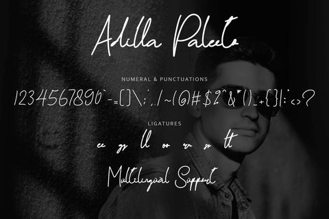 Adilla Paleeto Font Prasetya Letter 