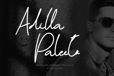 Adilla Paleeto Font Prasetya Letter 