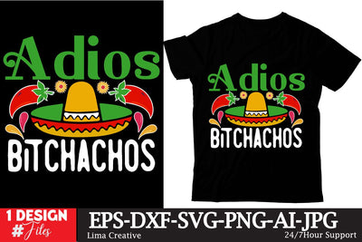 Adios Bitchachos SVG Cut File SVG Insomnia Std 