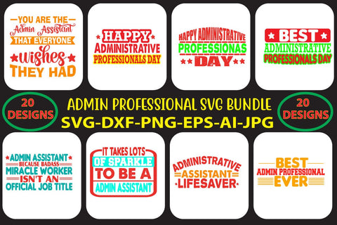 ADMIN-PROFESSIONAL-SVG-BUNDLE SVG Syaman 