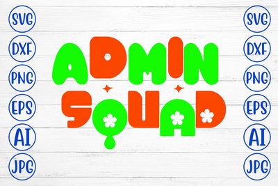 Admin Squad SVG Syaman 