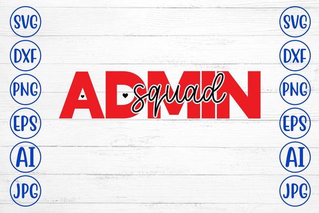 Admin Squad SVG Syaman 