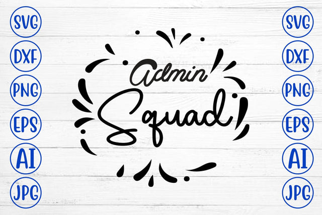 Admin Squad SVG Syaman 