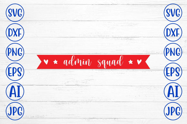 Admin Squad SVG Syaman 