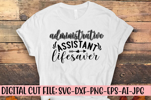 Administrative Assistant Lifesaver SVG Syaman 