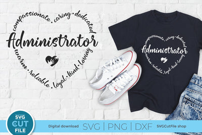 Administrator svg, school admin svg, hospital administrator SVG SVG Cut File 