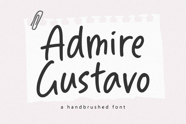 Admire Gustavo Font Font Balpirick 