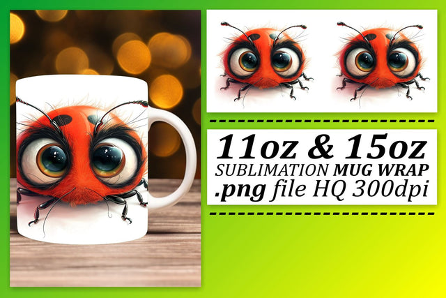 Adorable Animal Artistry Mug Wrap - Sublimation 11oz Sublimation afrosvg 