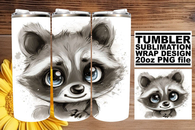 Adorable Animal Wrap for Sublimation Printing on Tumblers Sublimation afrosvg 