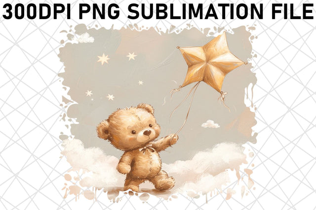 Adorable Bear Watercolor Art Set for Creative Crafting Projects Sublimation afrosvg 