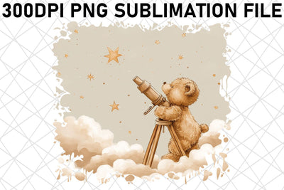Adorable Bear Watercolor Illustrations Pack for Crafting Enthusiasts Sublimation afrosvg 