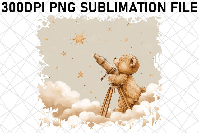 Adorable Bear Watercolor Illustrations Pack for Crafting Enthusiasts Sublimation afrosvg 