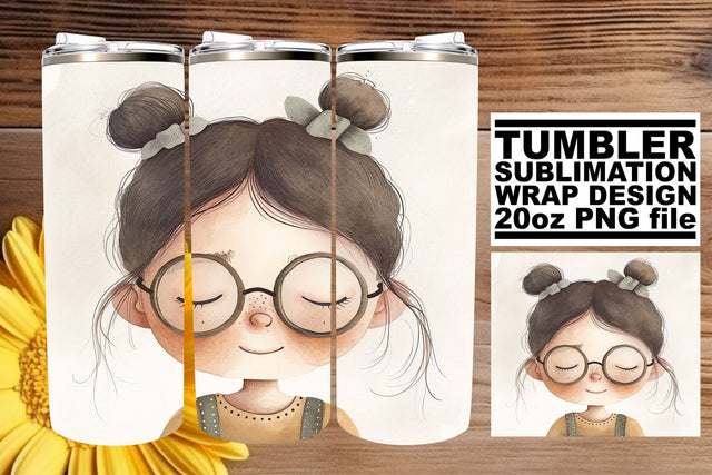 Adorable Boho Kids Tumbler Wraps Sublimation afrosvg 