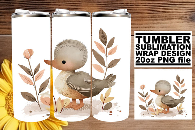 Adorable Boho Style Animal Tumbler Wrap - 20oz - Spring Sublimation afrosvg 