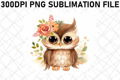 Adorable Boho Watercolor Creatures - Sublimation Art Sublimation afrosvg 