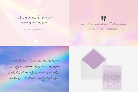 Adorable Calligraphy Font Mini Bundle Font Beck McCormick 