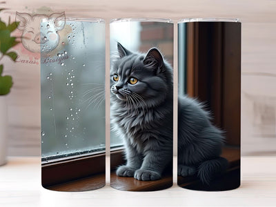 Adorable Cat Lover 20oz Tumbler Wrap, Sublimation Tumbler, 20oz Tumbler Wrap, Cat Lover Tumbler, Adorable Tumbler Design, Personalized Tumbler, Feline Tumbler Sublimation Sublimation Lara' s Designs 