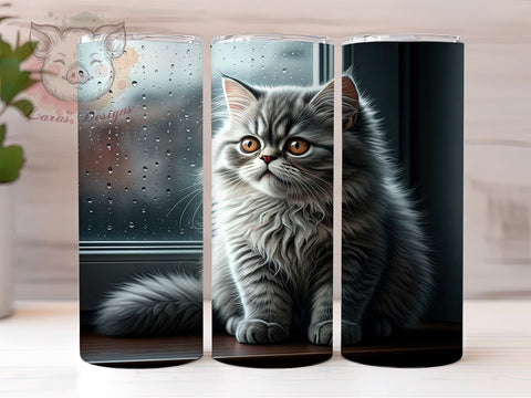 Adorable Cat Lover 20oz Tumbler Wrap, Sublimation Tumbler, 20oz Tumbler Wrap, Cat Lover Tumbler, Adorable Tumbler Design, Personalized Tumbler, Feline Tumbler Sublimation Sublimation Lara' s Designs 