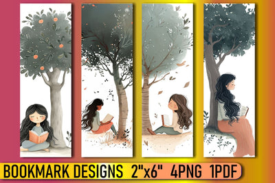 Adorable Children's Bookmark Designs Sublimation afrosvg 
