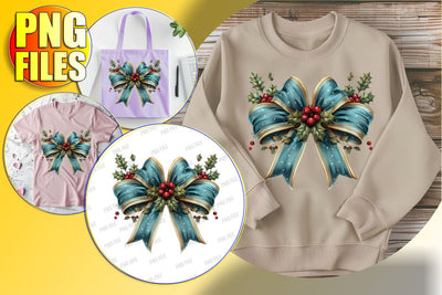 Adorable Christmas Watercolor Clipart Sublimation PNG Sublimation afrosvg 