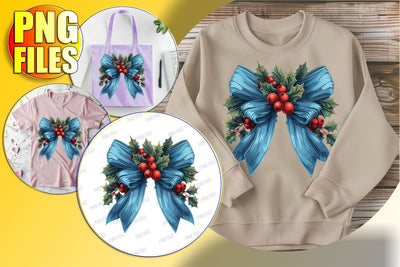 Adorable Christmas Watercolor Clipart Sublimation PNG Sublimation afrosvg 