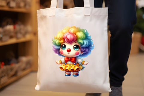 Adorable Clown Sublimation Bundle Sublimation Rupkotha 