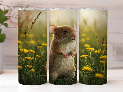 Adorable Degu Pet Lover 20oz Tumbler, Cute Degu Tumbler, Adorable Animal, 20oz Sublimation, Pet Lover Gift, Animal Design, Rodent Tumbler, Unique Drinkware Sublimation Lara' s Designs 