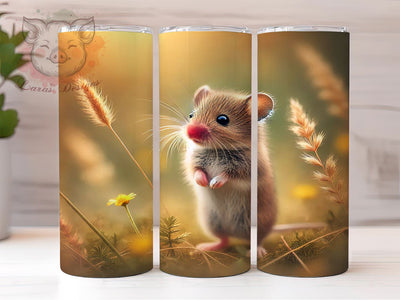 Adorable Degu Pet Lover 20oz Tumbler, Cute Degu Tumbler, Adorable Animal, 20oz Sublimation, Pet Lover Gift, Animal Design, Rodent Tumbler, Unique Drinkware Sublimation Lara' s Designs 