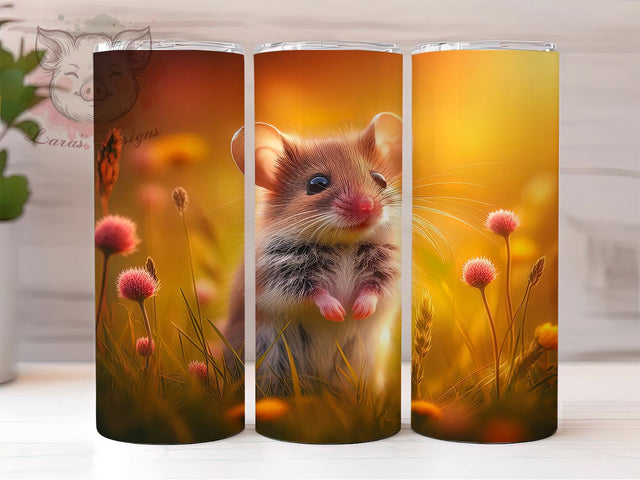 Adorable Degu Pet Lover 20oz Tumbler, Cute Degu Tumbler, Adorable Animal, 20oz Sublimation, Pet Lover Gift, Animal Design, Rodent Tumbler, Unique Drinkware Sublimation Lara' s Designs 