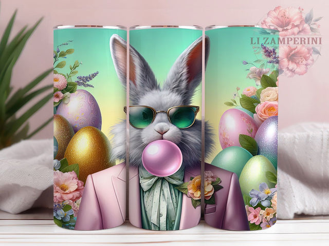 Adorable Easter Bunny Tumbler, Cute Bunny Tumbler, Easter Egg Wrap, Adorable Bunny Wrap, Stylish 20oz Wrap, Sublimation Design, Trendy Gift Idea Sublimation Li Zamperini 