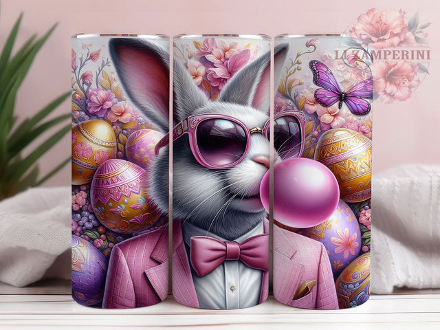 Adorable Easter Bunny Tumbler, Cute Bunny Tumbler, Easter Egg Wrap, Adorable Bunny Wrap, Stylish 20oz Wrap, Sublimation Design, Trendy Gift Idea Sublimation Li Zamperini 