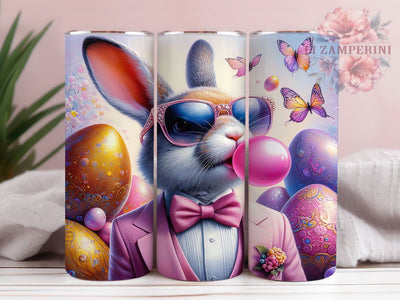 Adorable Easter Bunny Tumbler, Cute Bunny Tumbler, Easter Egg Wrap, Adorable Bunny Wrap, Stylish 20oz Wrap, Sublimation Design, Trendy Gift Idea Sublimation Li Zamperini 