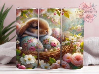 Adorable Easter Bunny Tumbler, Easter Bunny Tumbler, Adorable Bunny Wrap, Spring Bunny Wrap, Festive Easter Wrap, Sublimation Design, Trendy Gift Idea Sublimation Li Zamperini 