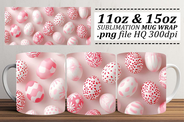 Adorable Easter Theme Cups | Spring Sublimation 11oz 15oz Sublimation afrosvg 