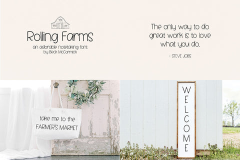 Adorable Handwriting Font Mini Bundle Font Beck McCormick 
