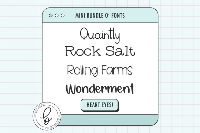 Adorable Handwriting Font Mini Bundle Font Beck McCormick 