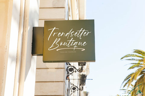 Adorable Hillstore - Modern Script Font Font Letterena Studios 