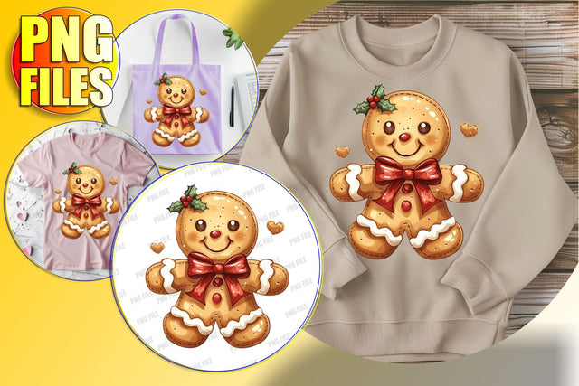Adorable Holiday Watercolor Clipart Sublimation PNG Design Sublimation afrosvg 