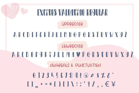 Adorable - Love Decorative Font Font AnningArts Design 